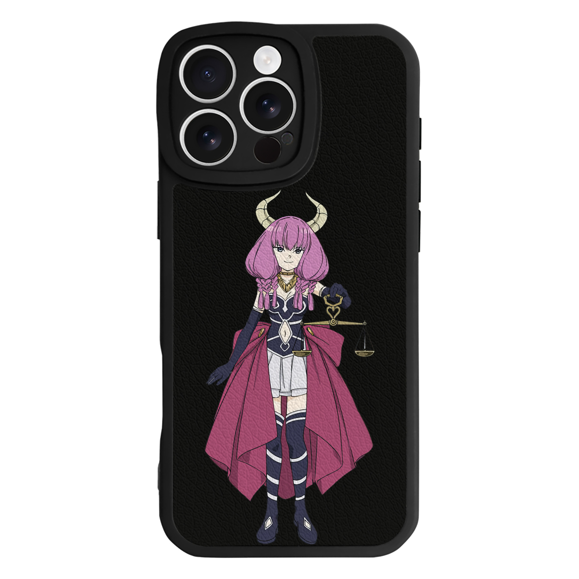 （画像用） 葬送のフリーレン Frieren 【iPhone 16シリーズ対応】シリコンスマホケース（レザー調） 材質：シリコン